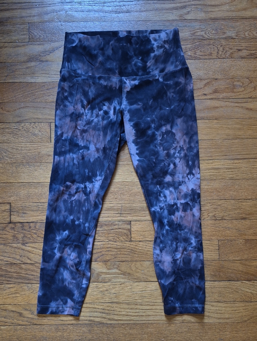 Lululemon Align Leggings 23" In Diamond Dye Graphite Grey Pink Pastel